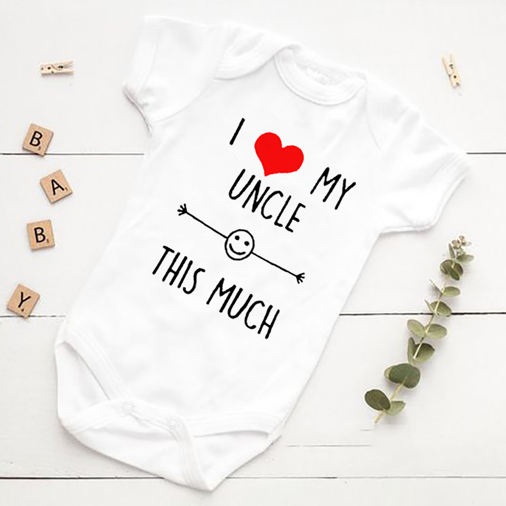 Baby Clothing Brand - I Love My Uncle This Much