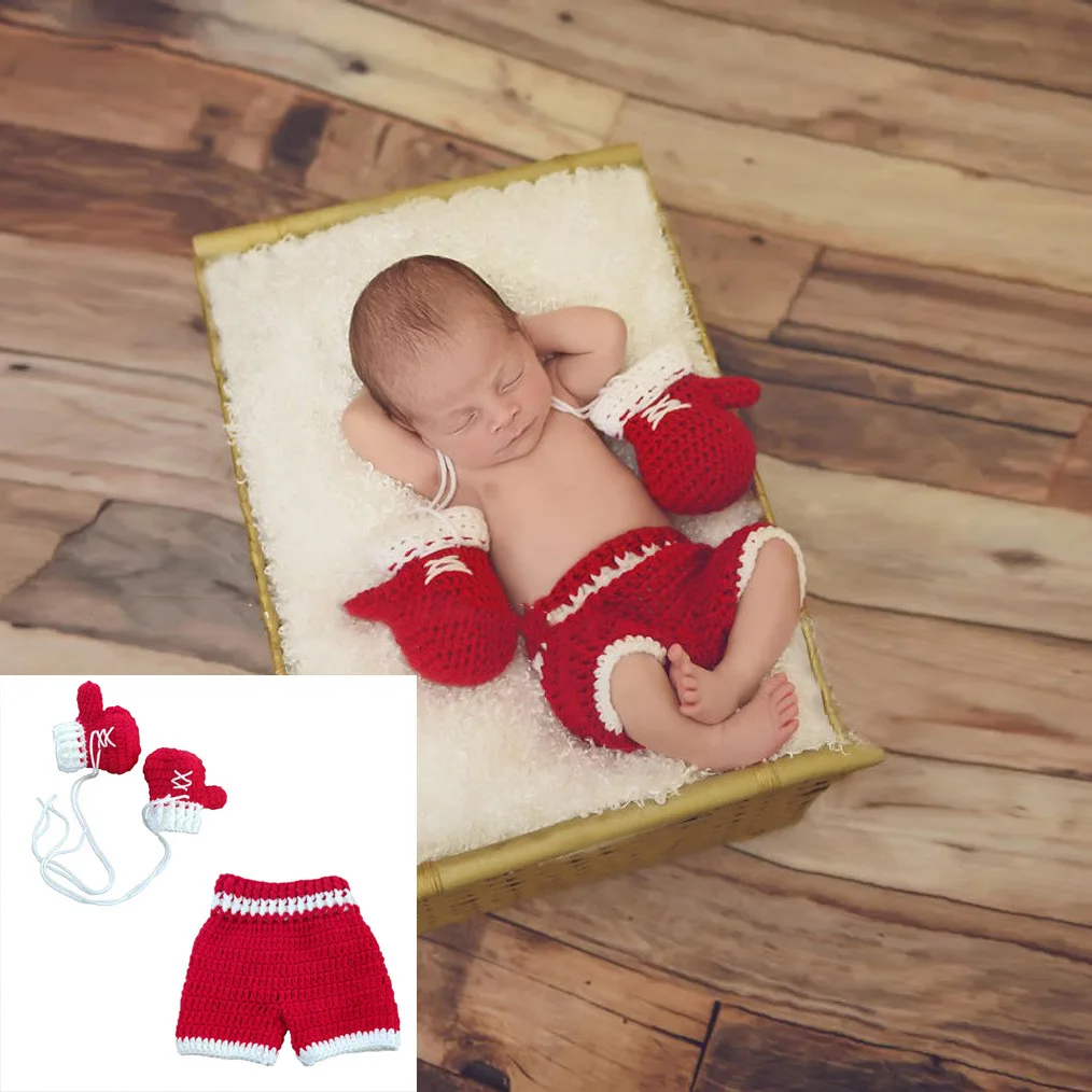 Baby Clothing Gifts - Newborn Photography Outfit Baby Boxing Dress