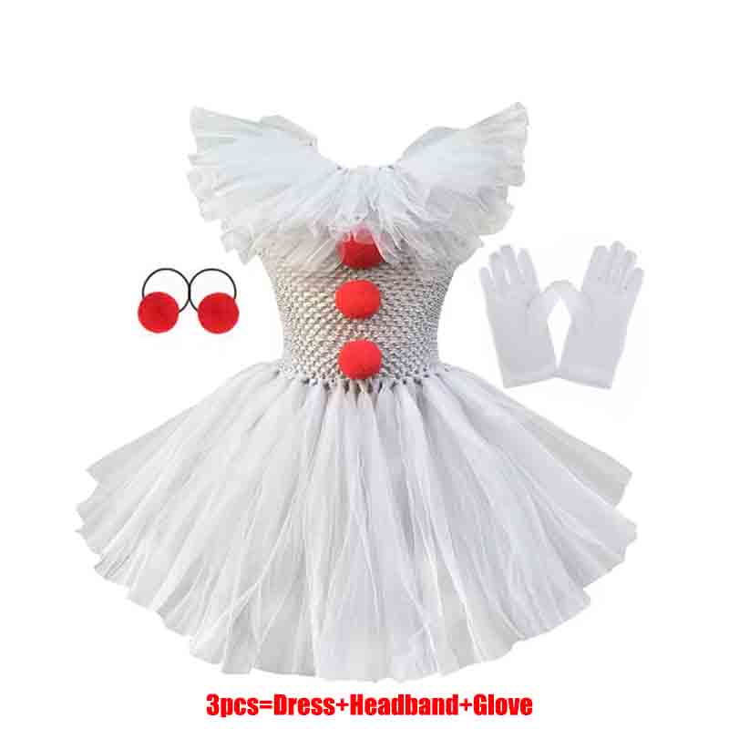 2026 Halloween Evil Clown Tutu - Baby Tutu Skirt ulasan dan harga