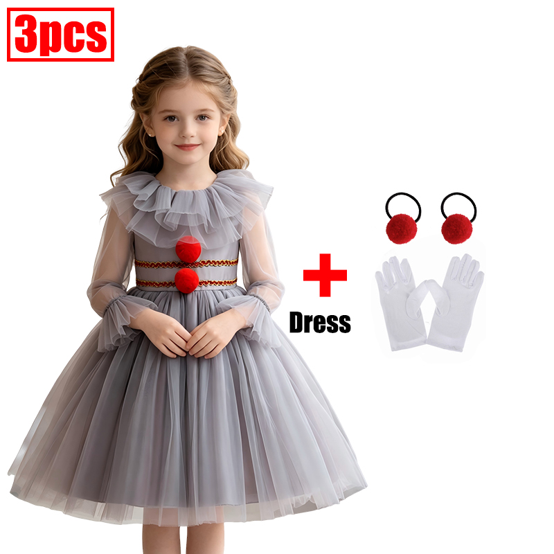 2026 Halloween Evil Clown Tutu - Baby Tutu Skirt ulasan dan harga