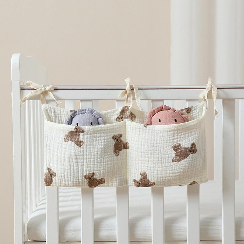 Baby Crib Organizer Cot Caddy  - Baby Clothing Bag ulasan dan harga