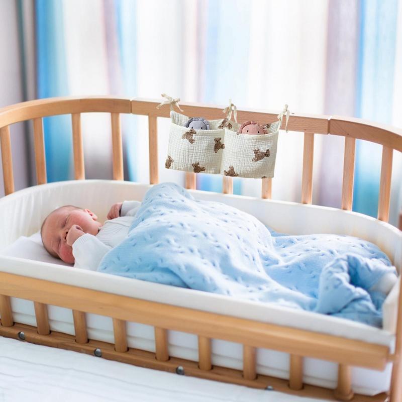 Baby Crib Organizer Cot Caddy  - Baby Clothing Bag ulasan dan harga