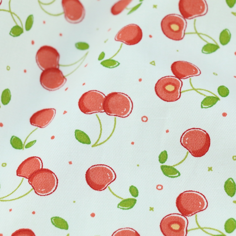 160x50cm Fruit Peach Cotton Pr - Baby Clothing Sewing ulasan dan harga