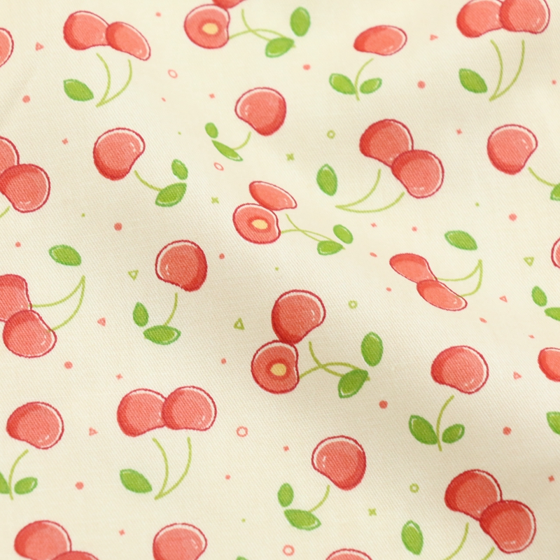 160x50cm Fruit Peach Cotton Pr - Baby Clothing Sewing ulasan dan harga