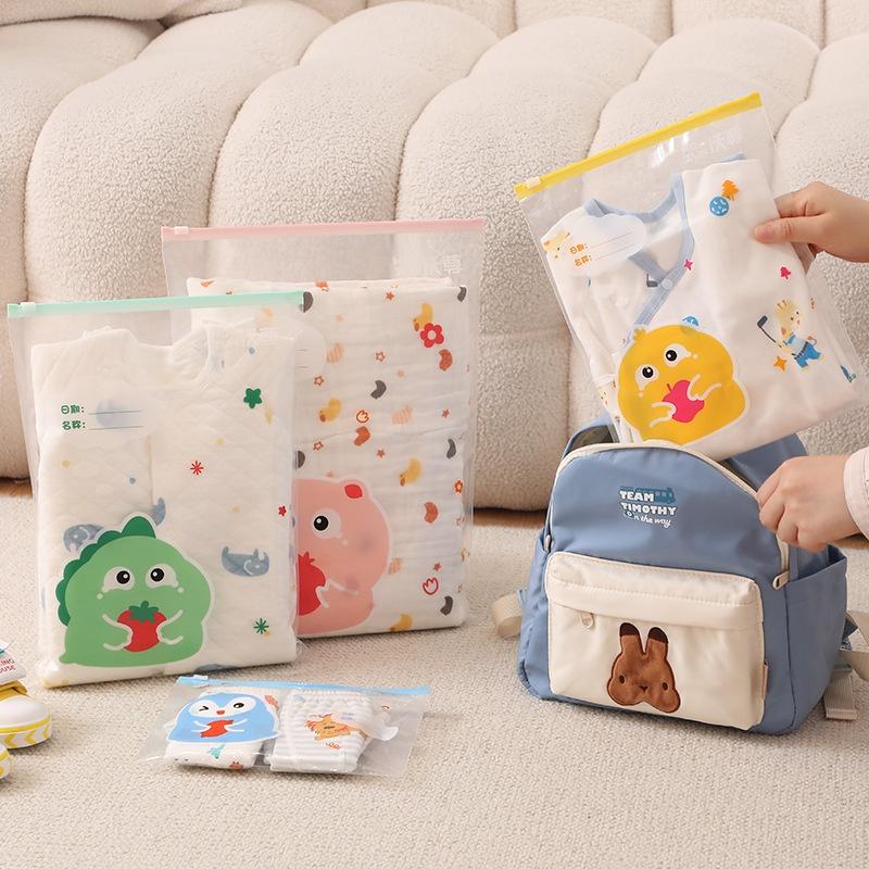 5Pcs Cartoon Baby Clothing Sto - Baby Clothing Labels ulasan dan harga