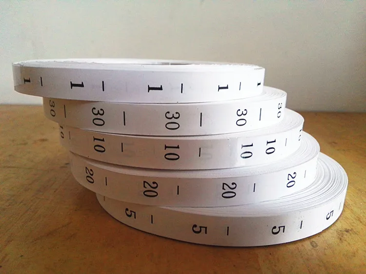 3000PCS/Roll 1-100 Number Size - Baby Clothing Labels ulasan dan harga