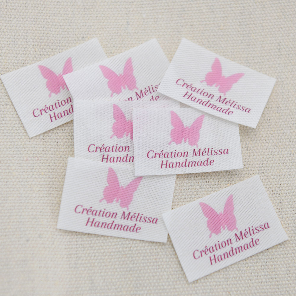 Iron-on & Sew-on Custom Cotton - Baby Clothing Labels ulasan dan harga