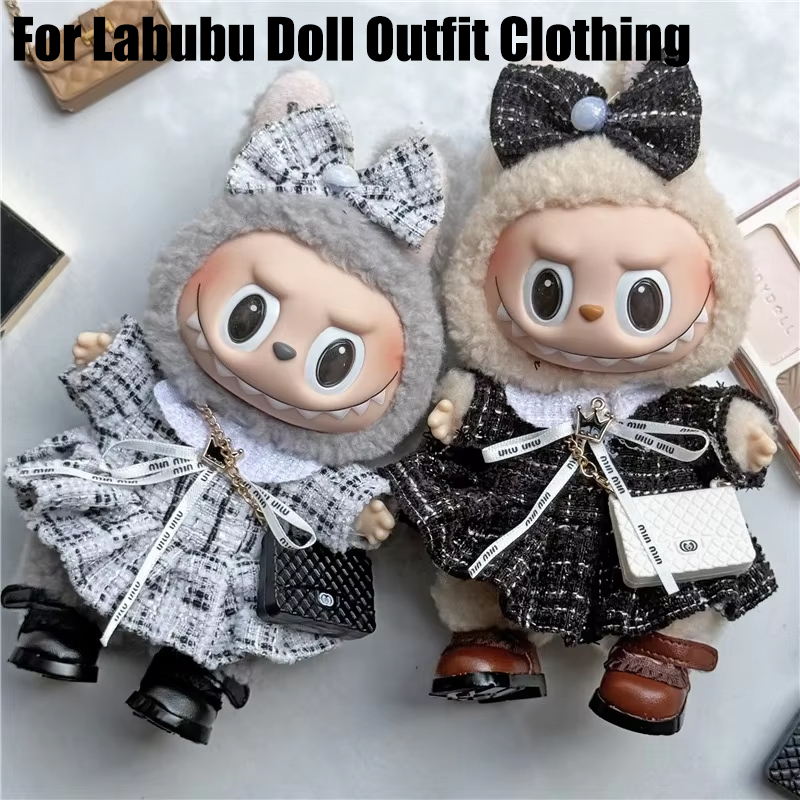 15 17cm For Labubu Doll Adorab - Baby Clothing Bag ulasan dan harga