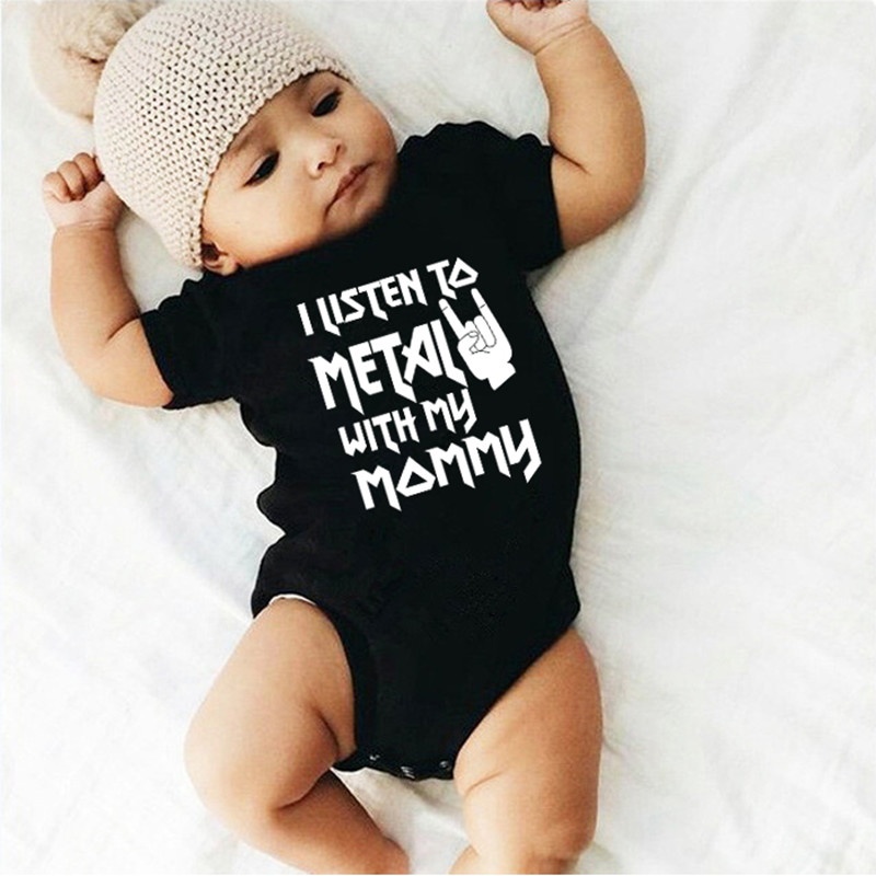 I Listen to Metal with My Dadd - Baby Clothing Brand ulasan dan harga
