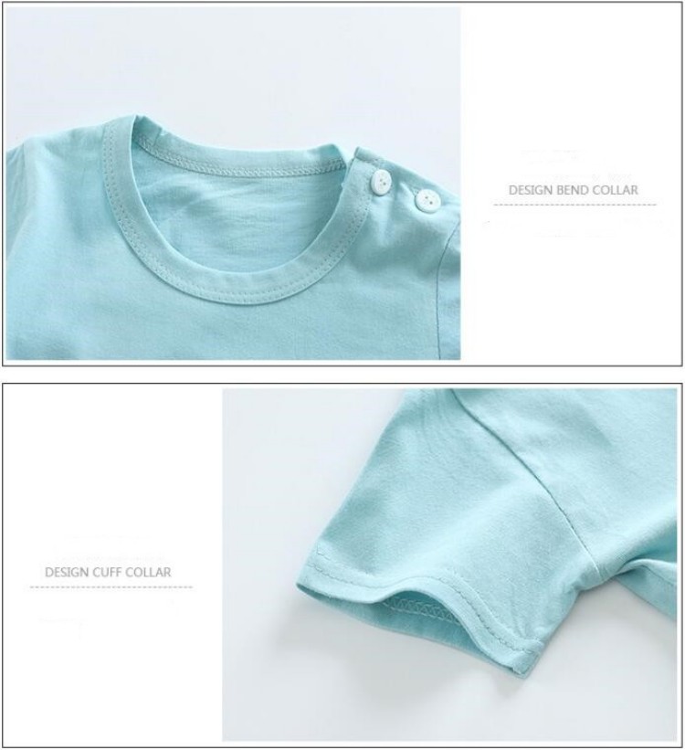 Cotton Tees+Shorts 2-piece Tra - Baby Clothing For Summer ulasan dan harga