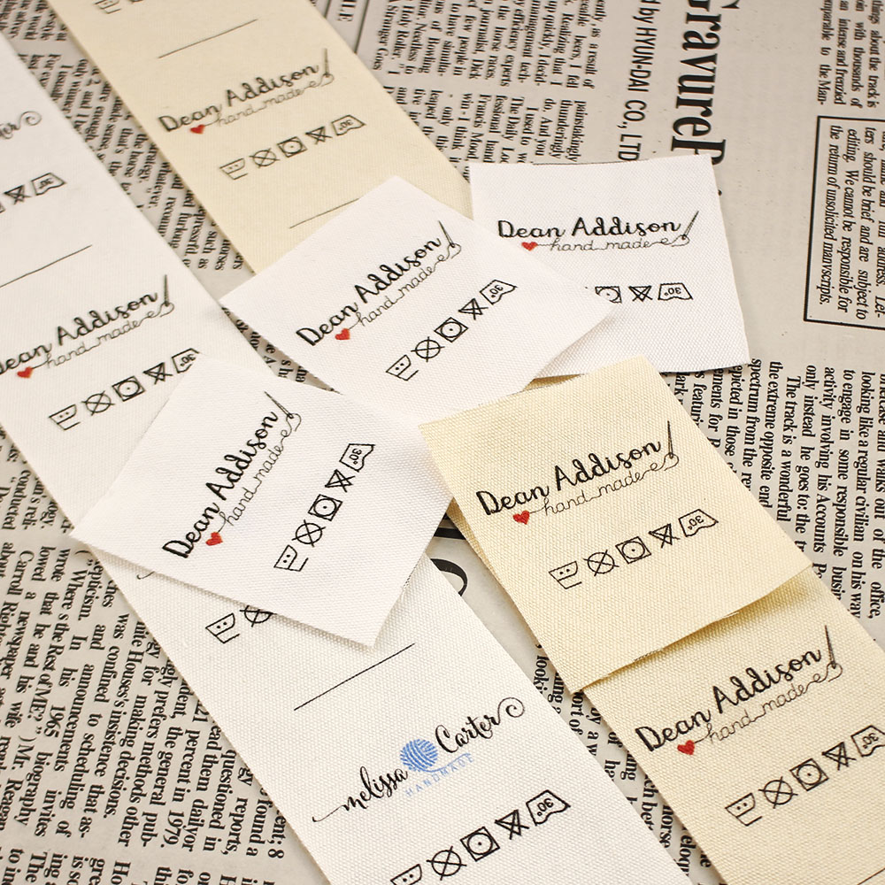 40x50mm Cotton With Logo or Te - Baby Clothing Labels ulasan dan harga
