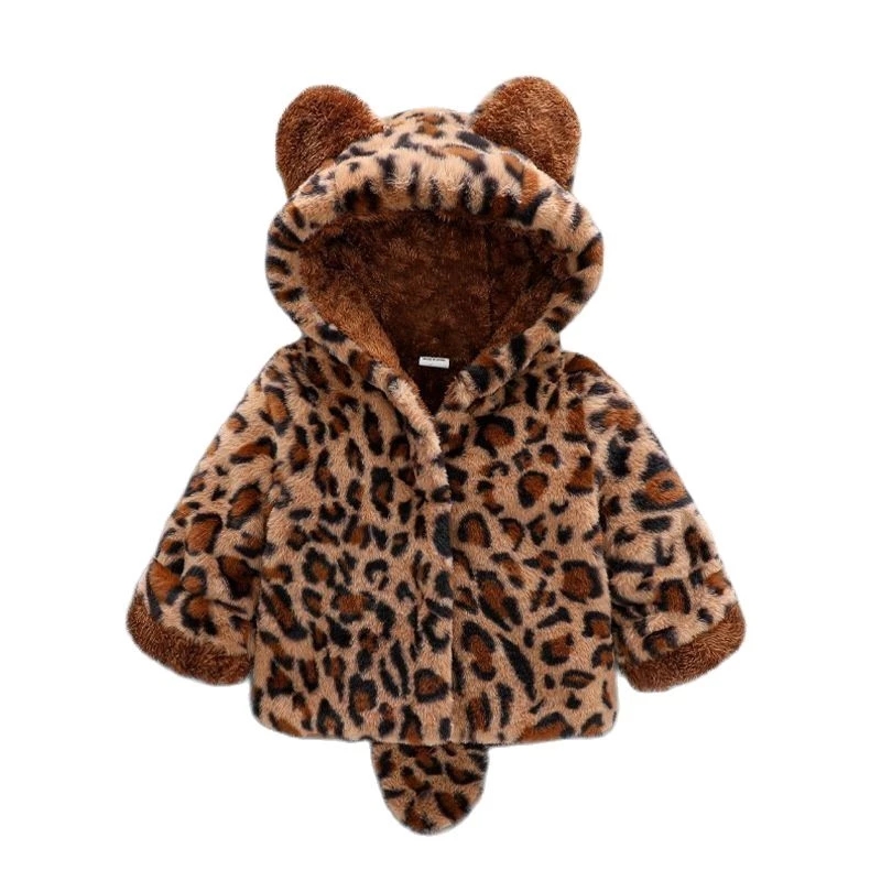 1 2 3 4 Years Plush Baby Jacke - Baby Clothing Winter ulasan dan harga