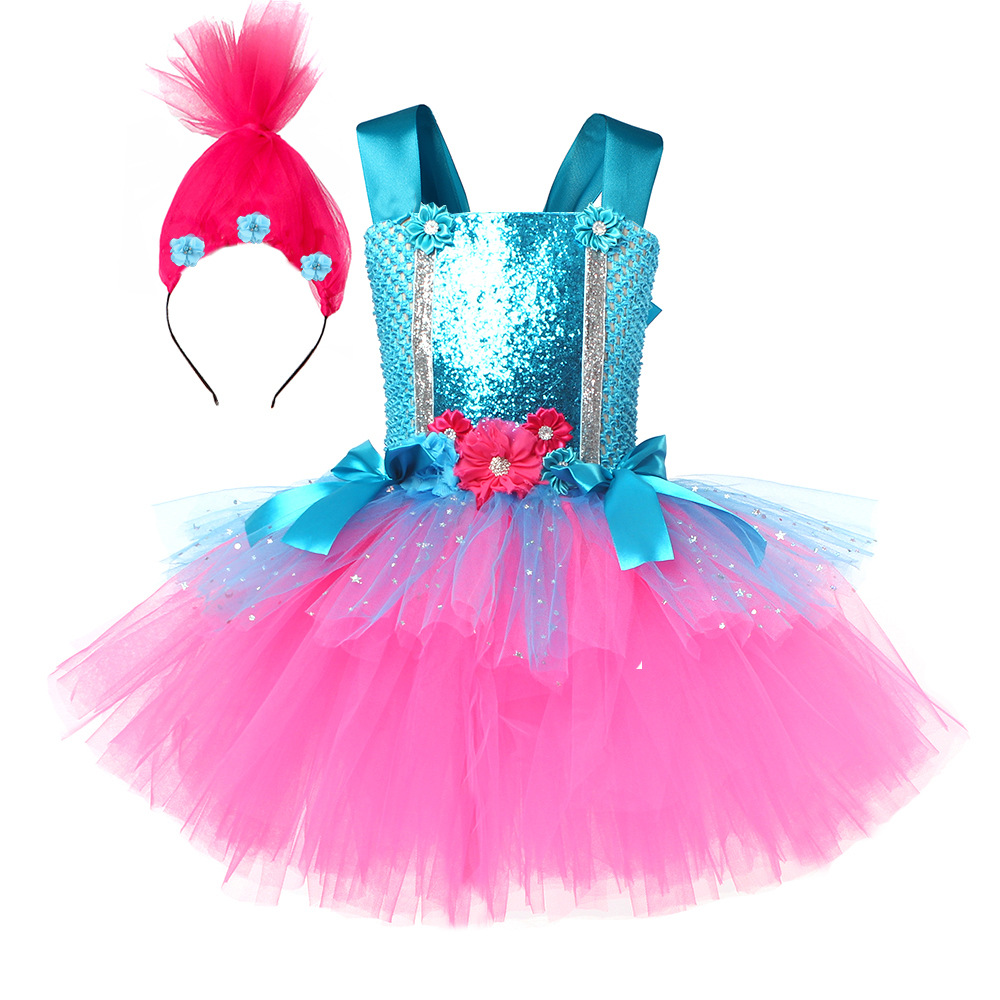 Trolls Tutu Dress for Girls Pr - Baby Tutu Skirt ulasan dan harga