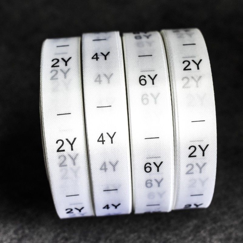 1000pcs/roll  kids size labels - Baby Clothing Labels ulasan dan harga