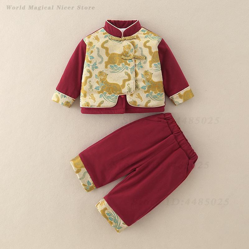 Autumn Winter Thick Tang Suit  - Baby Clothing Winter ulasan dan harga