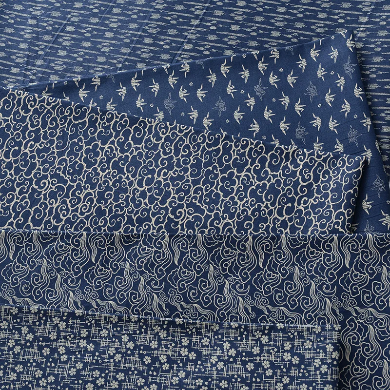 145X50cm Retro Pattern Cotton  - Baby Clothing Sewing ulasan dan harga