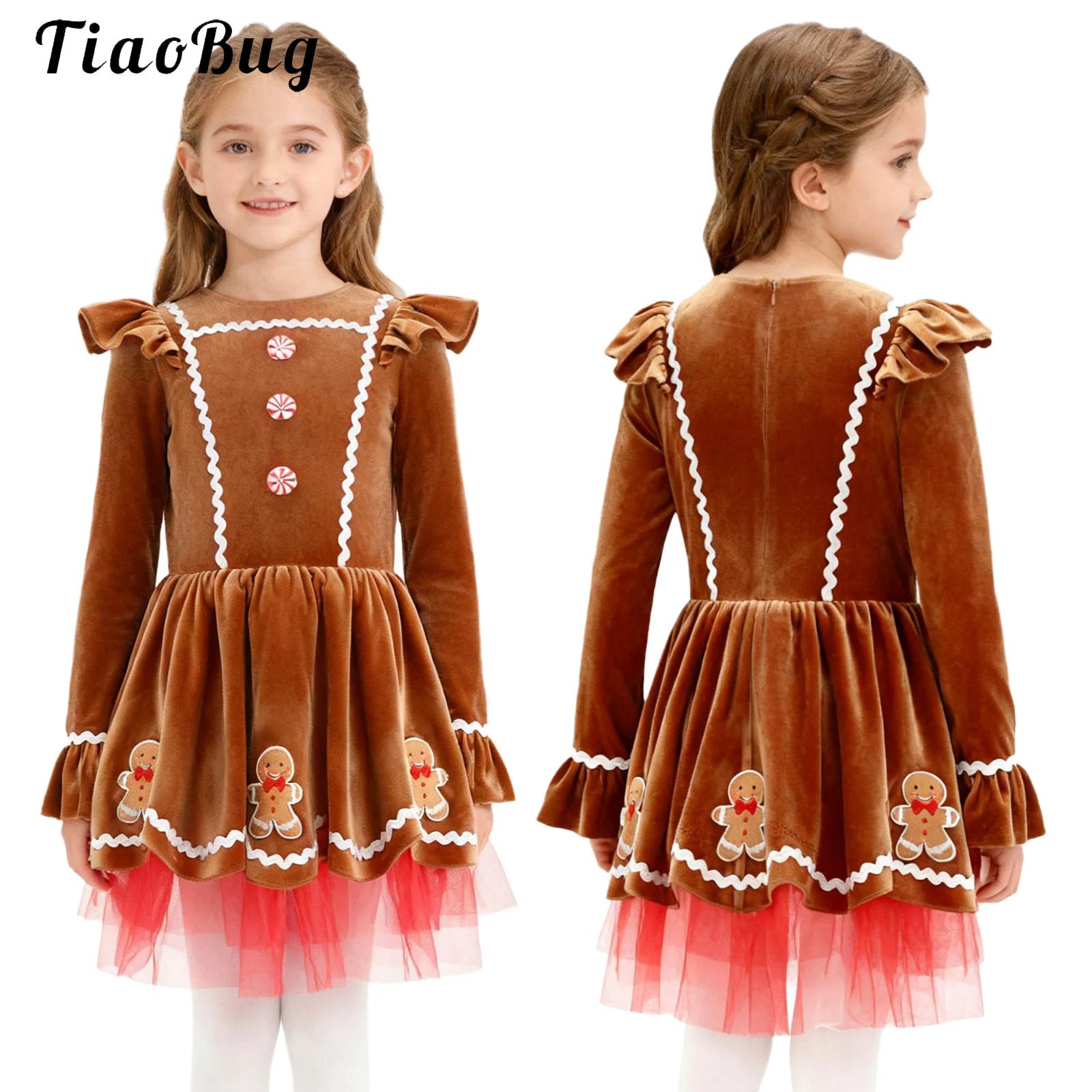 Girls Gingerbread Costume Cute - Baby Tutu Skirt ulasan dan harga