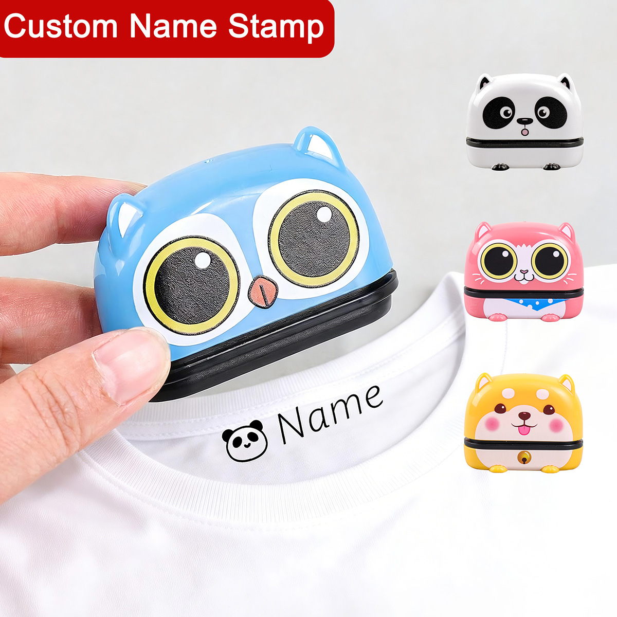 Cute Custom Name Stamp Persona - Baby Clothing Labels ulasan dan harga