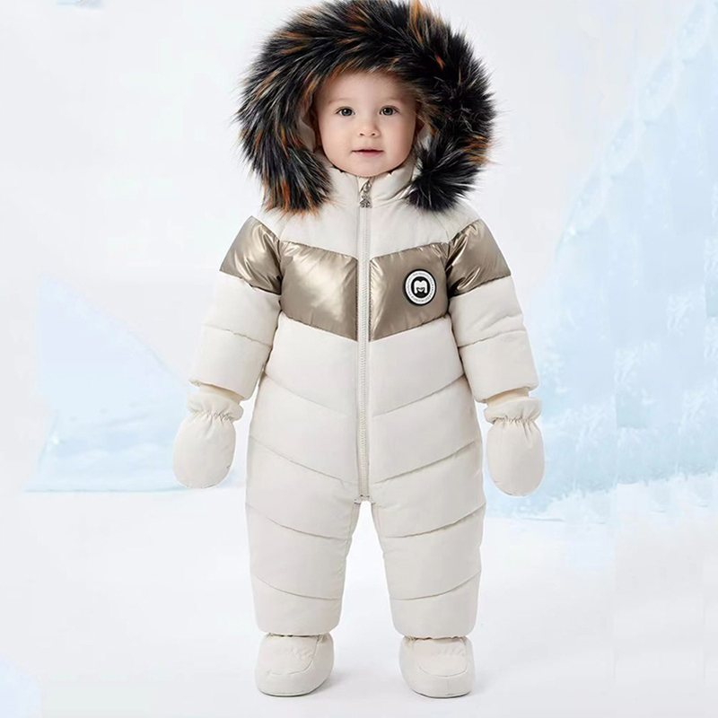 Winter Newborn Baby Romper Wit - Baby Clothing Winter ulasan dan harga