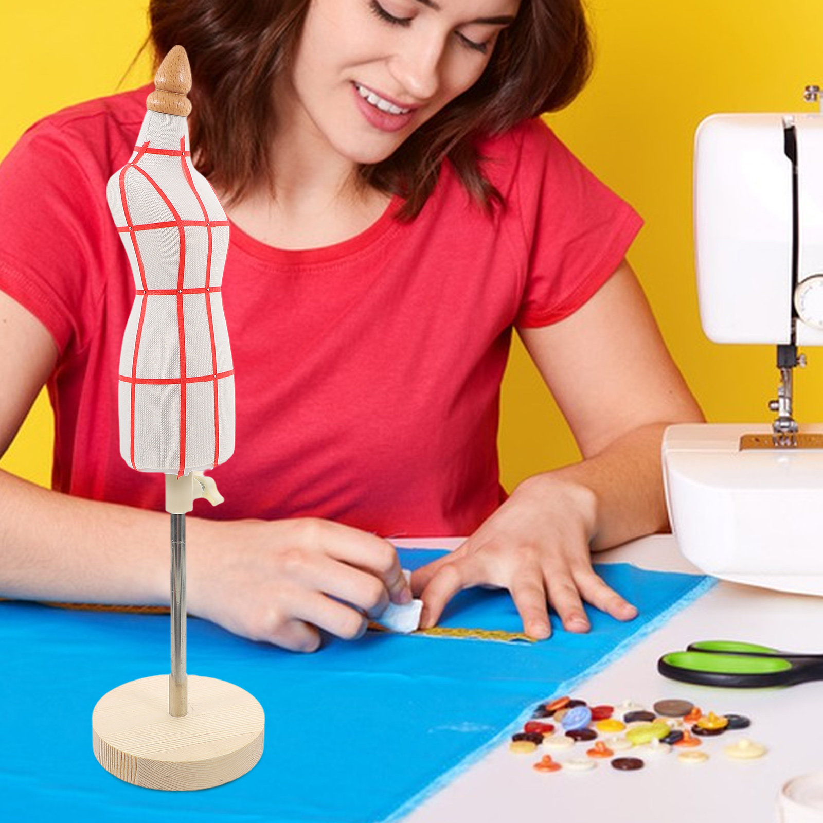 Mini Tailor Dressmaker Dummy 1 - Baby Clothing Sewing ulasan dan harga