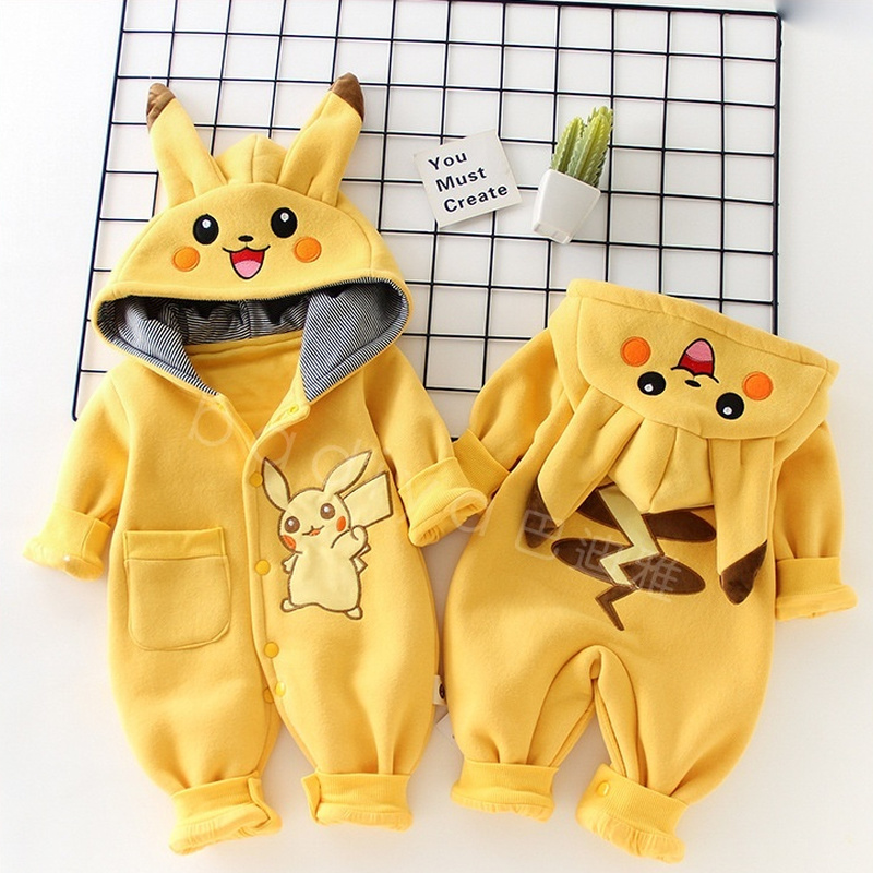 Cartoon Pocket Monsters Baby P - Baby Clothing Winter ulasan dan harga