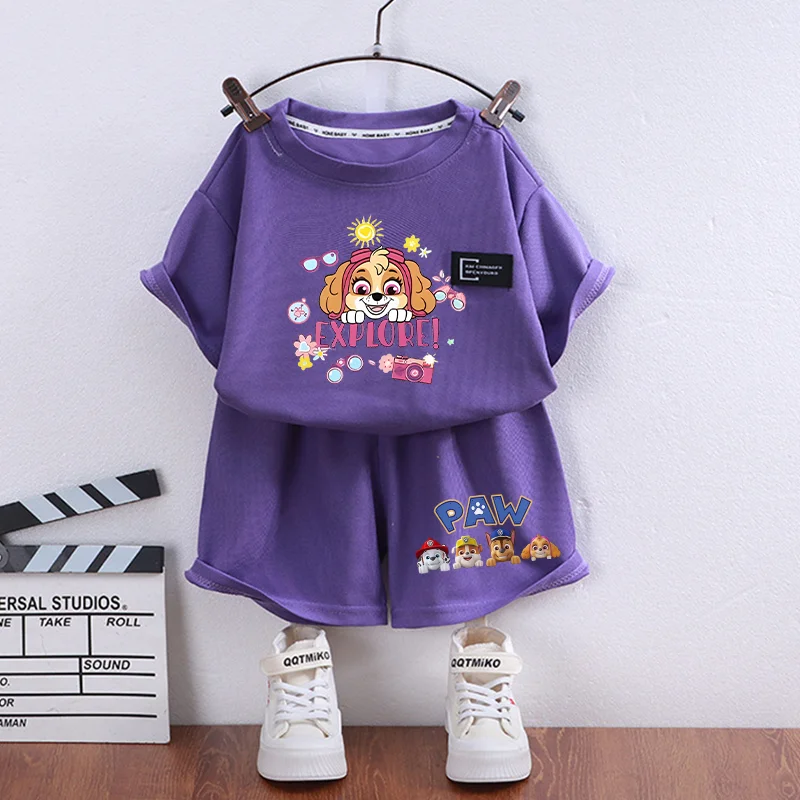 2Pc Paw Patrols T Shirt Chase  - Baby Clothing For Summer ulasan dan harga