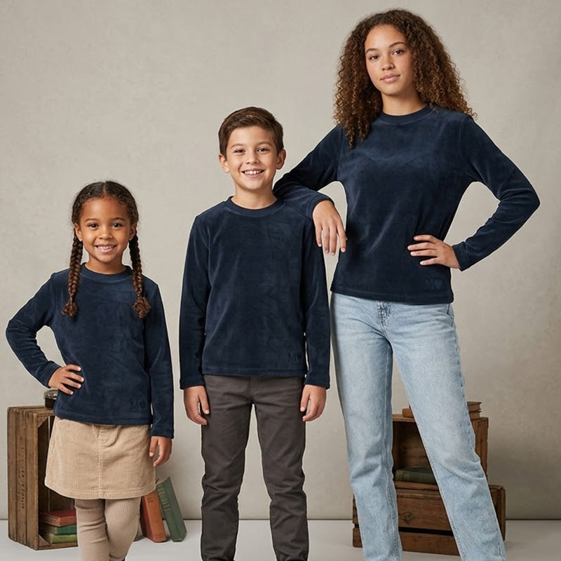 Kids Shirt Dark Navy Blue Boy  - Baby Clothing Logo ulasan dan harga