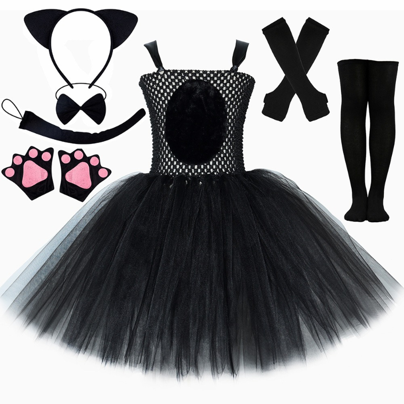 Girls for Black Panther Cat Tu - Baby Tutu Skirt ulasan dan harga