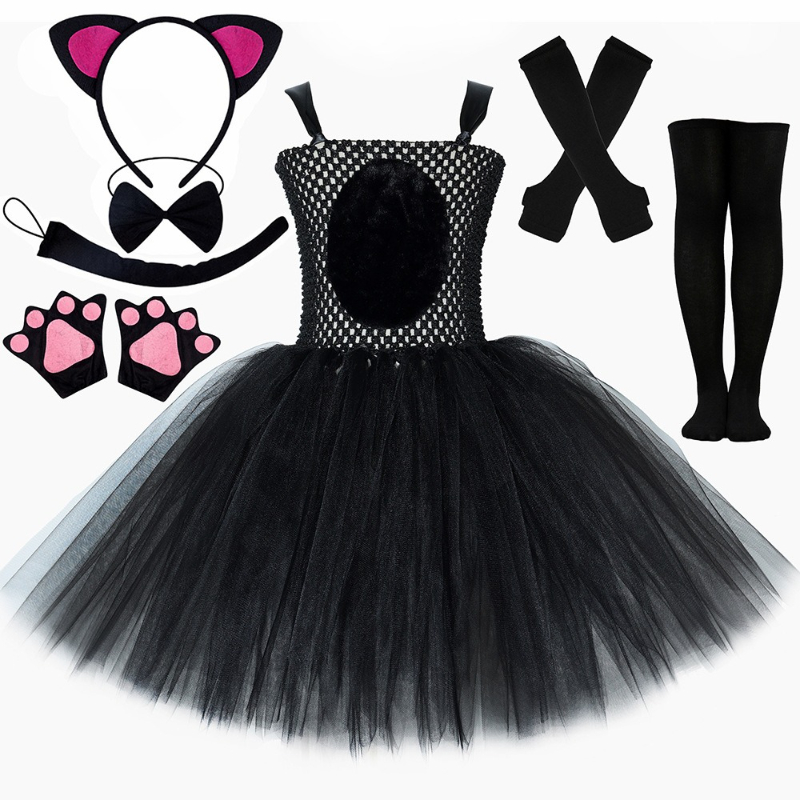 Girls for Black Panther Cat Tu - Baby Tutu Skirt ulasan dan harga