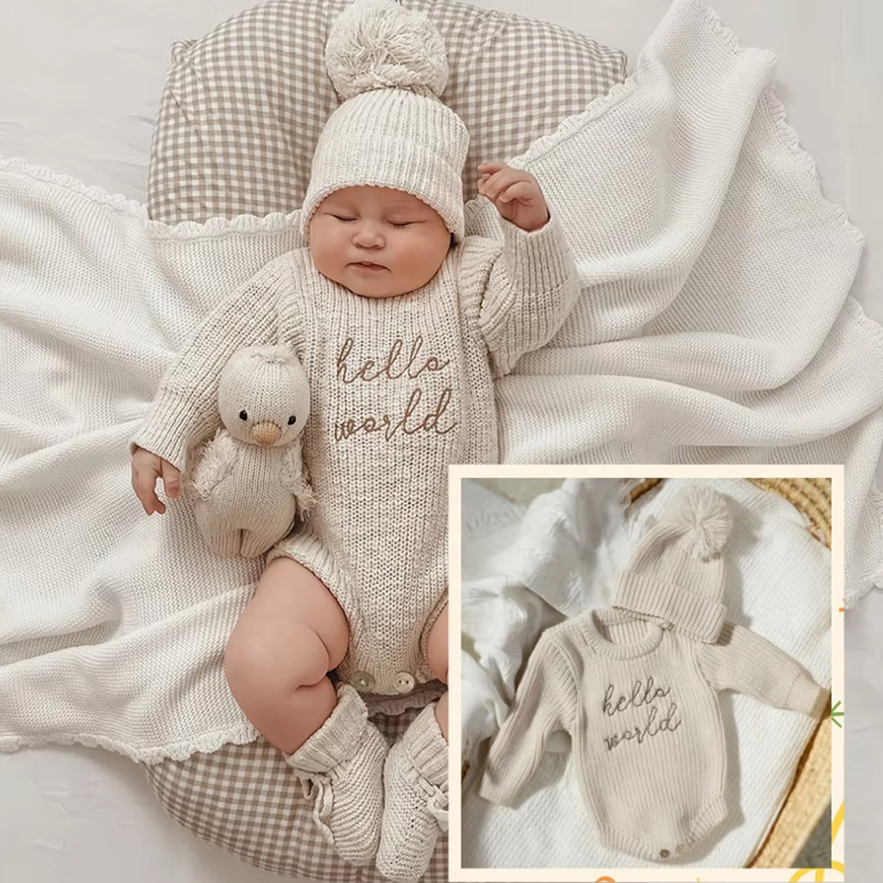 Ylsteed Hello World Knitting N - Baby Clothing Brand ulasan dan harga
