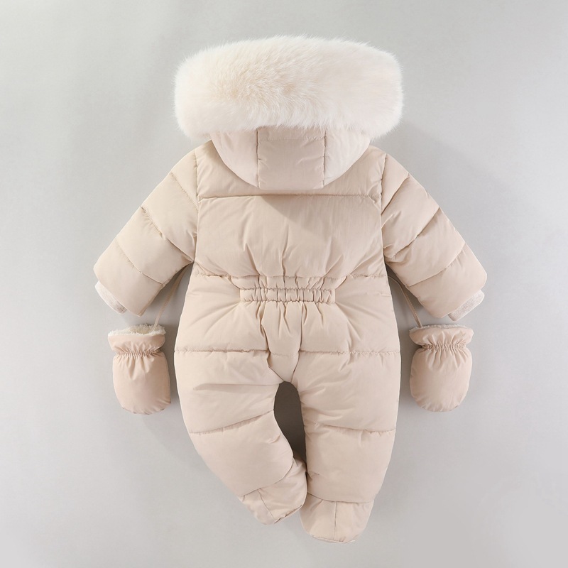 Winter Newborn Baby Romper Wit - Baby Clothing Winter ulasan dan harga