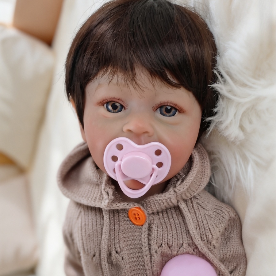 55cm simulation cute boy Rebor - Baby Clothing Gifts ulasan dan harga